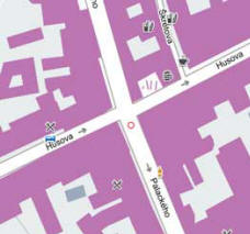Mapa umstn provozovny